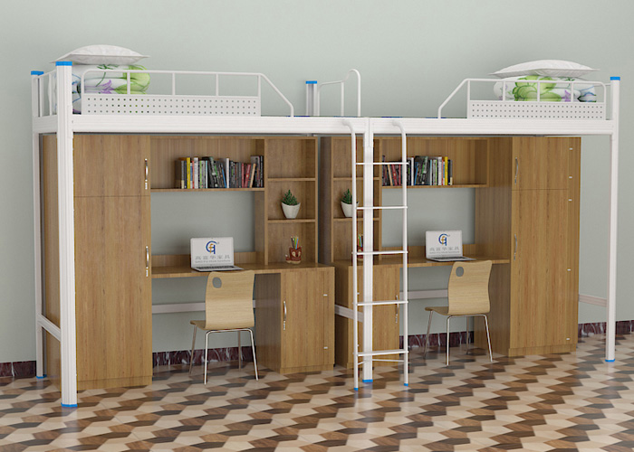 宿舍連體公寓床功能性強(qiáng)且廠家直銷價(jià)，不心動(dòng)嗎？