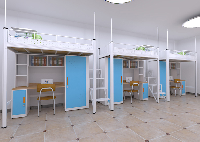 現(xiàn)貨供應，質(zhì)量保證，價格合理的學校宿舍公寓床就在這里!