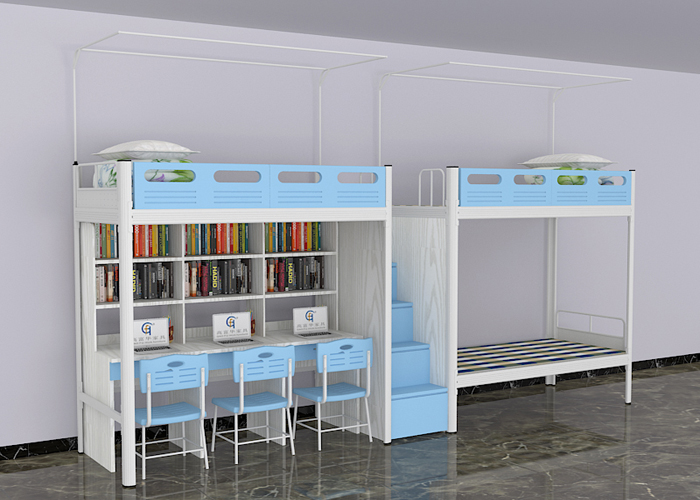 想要安全環(huán)保穩(wěn)固的學生公寓床么？來這家學校公寓床廠家看看吧